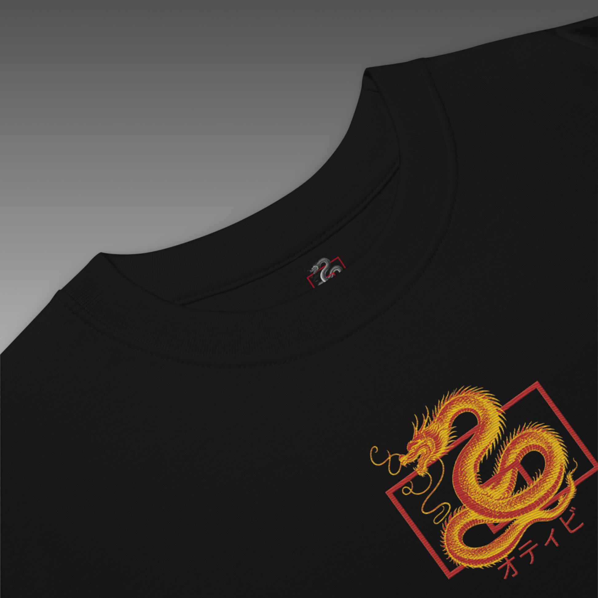 OTB Art Series: ‘Ryuu’ Embroidered Heavyweight Tee