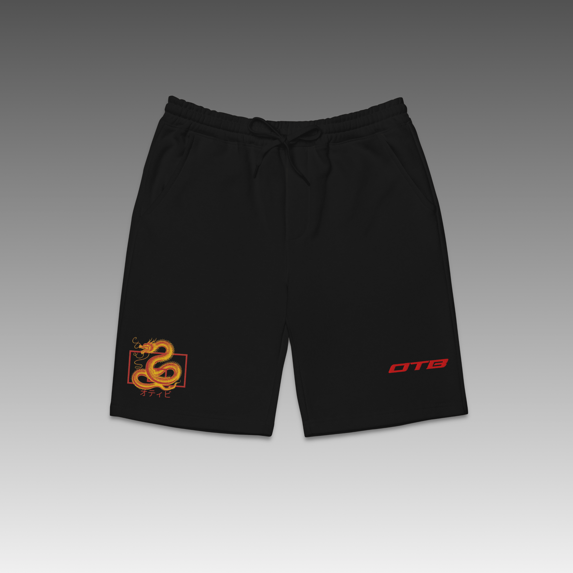 OTB Embroidered Ryuu Fleece Shorts