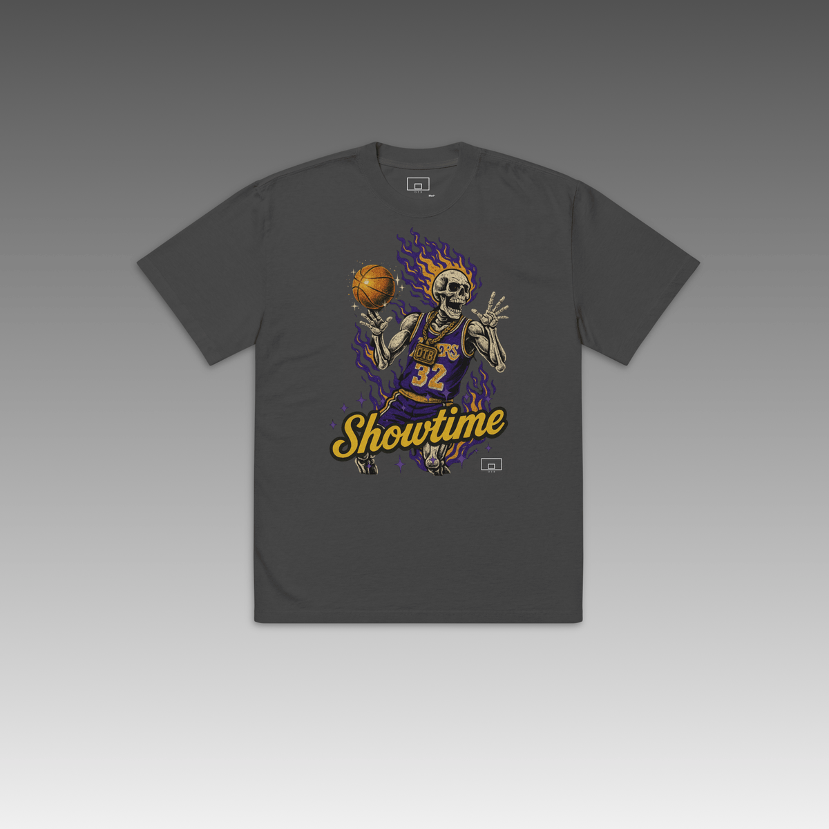 Front of OTB showtime streetwear tee