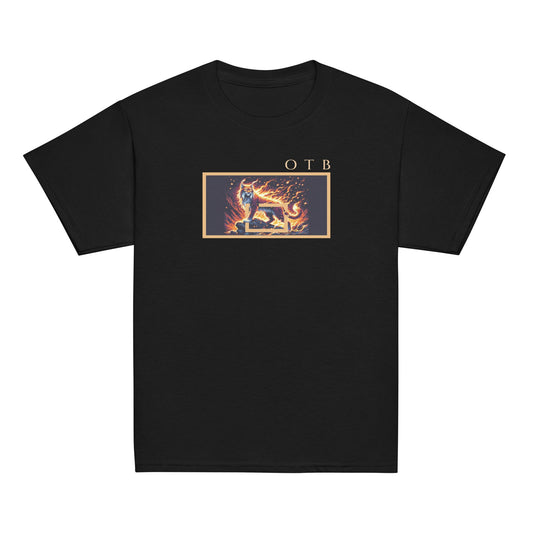 OTB Youth Tee (Fire Lynx)